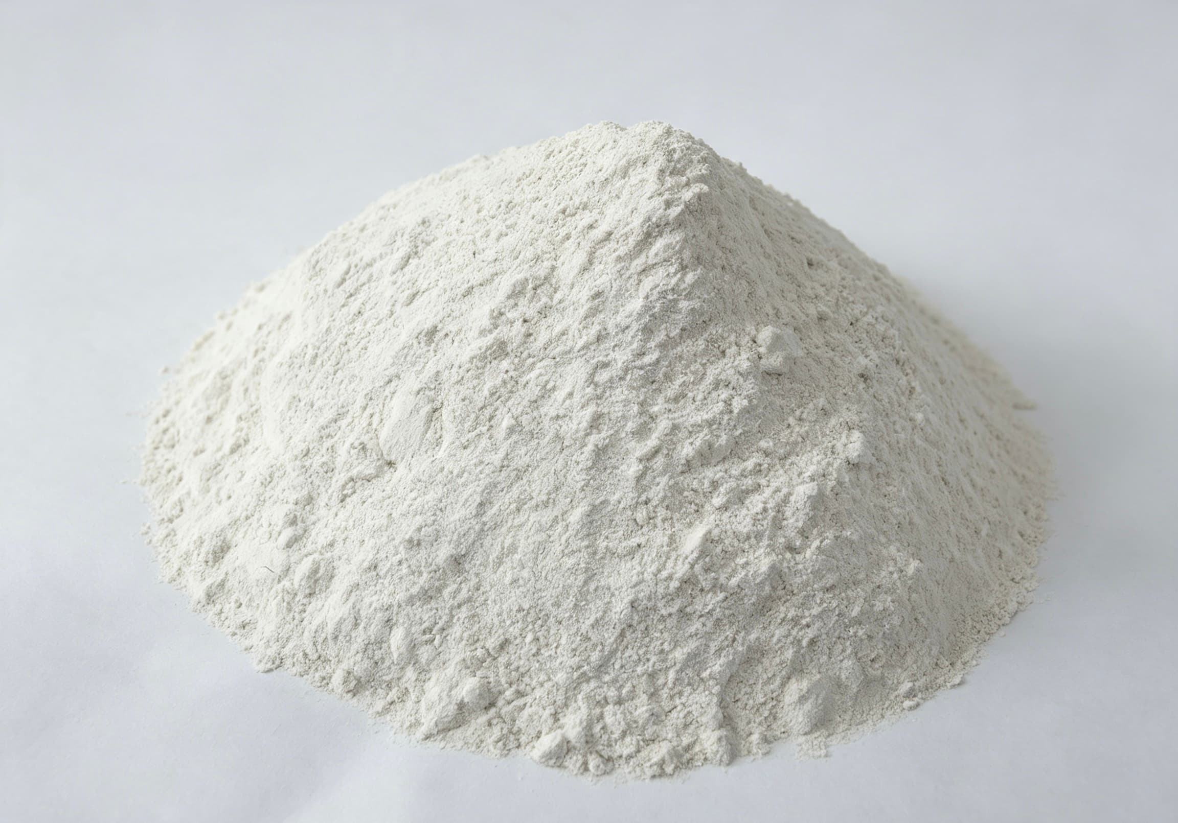 防水与土木工程用膨润土粉体样品。